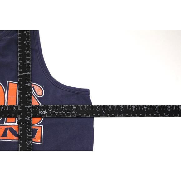 Vintage University of Illinois Fighting Illini Tank T Shirt Large - Picture 6 of 7